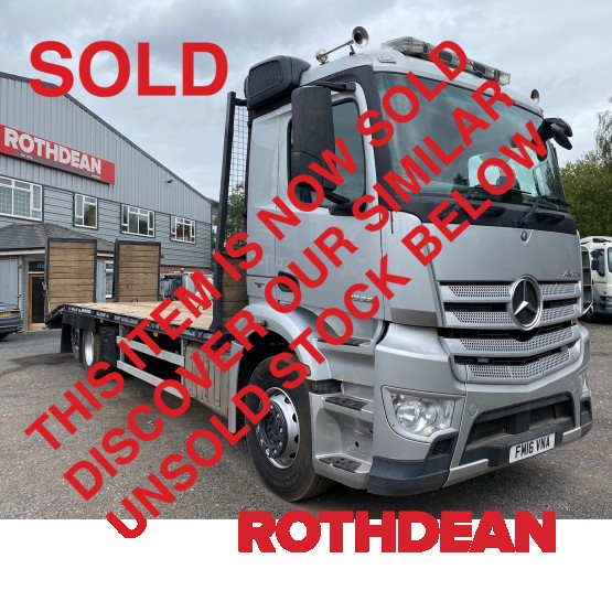 2016 MERCEDES 2532 ANTOS BLUETEC in Flatbed/Beavertail Rigid Vehicles