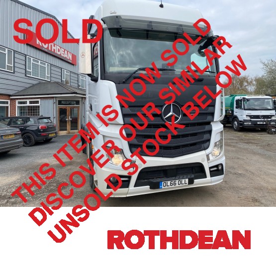 2016 MERCEDES ACTROS 2548 BLUETEC 6 in 6x2 Tractor Units