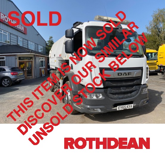 2015 DAF LF55-220 ROAD SWEEPER in Truck Mounted Sweepers