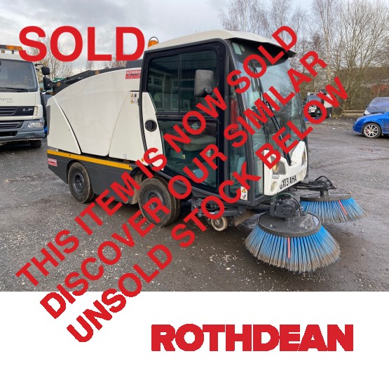 2013 JOHNSTON CX201 ROAD SWEEPER in Compact Sweepers