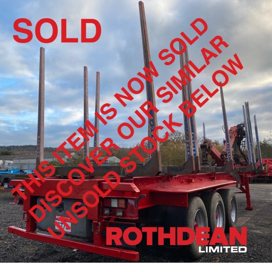 2011 SDC ALUCAR TIMBER BOLSTER in Flat Trailers Trailers
