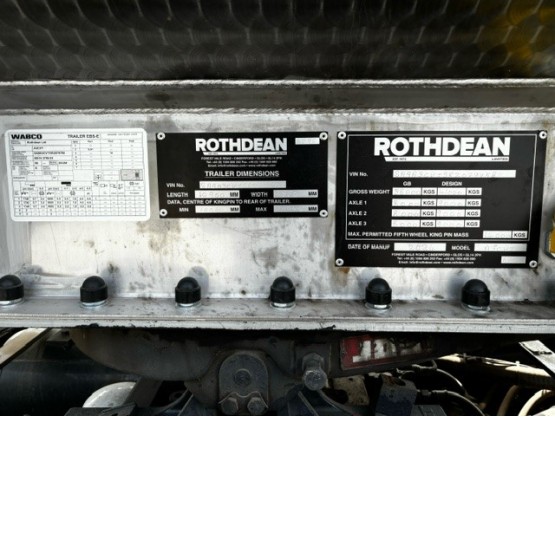 2024 Rothdean VACUUM TANKER in Vacuum Tankers Trailers