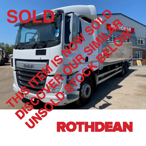 2014 DAF CF330 in Flatbed/Beavertail Rigid Vehicles