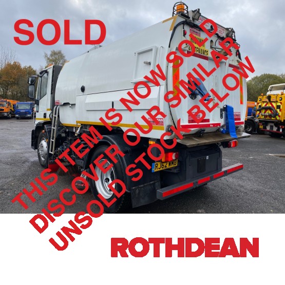 2013 IVECO 150E22 EEV EUROCARGO ROAD SWEEPER in Truck Mounted Sweepers