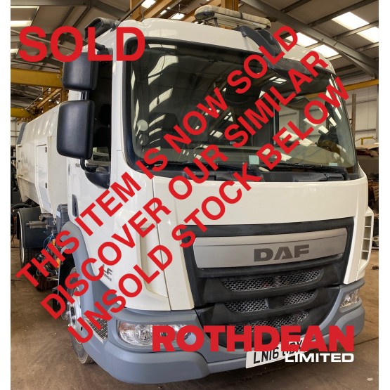 2016 DAF LF150 EURO 6 ROAD SWEEPER in Truck Mounted Sweepers