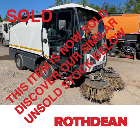 2015 JOHNSTON CX201 ROAD SWEEPER in Compact Sweepers