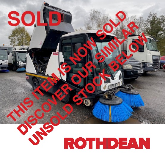 2017 JOHNSTON C201 ROAD SWEEPER in Compact Sweepers