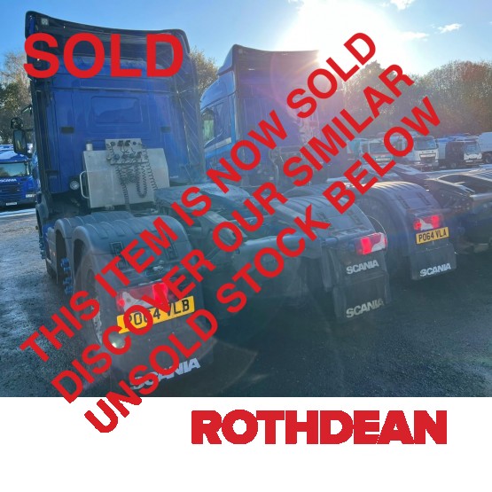 2014 SCANIA R450 in 6x2 Tractor Units