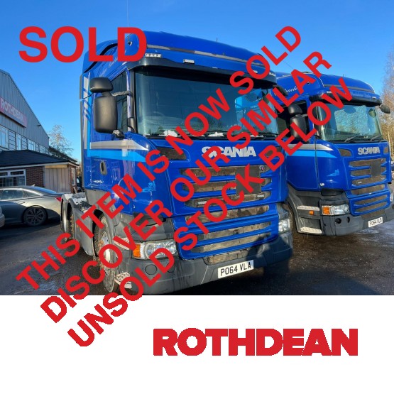 2014 SCANIA R450 in 6x2 Tractor Units