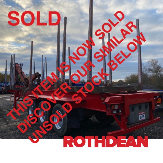 2011 SDC ALUCAR TIMBER BOLSTER in Flat Trailers Trailers
