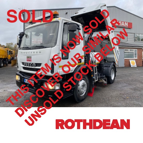 2013 IVECO 150E22 EEV EUROCARGO ROAD SWEEPER in Truck Mounted Sweepers