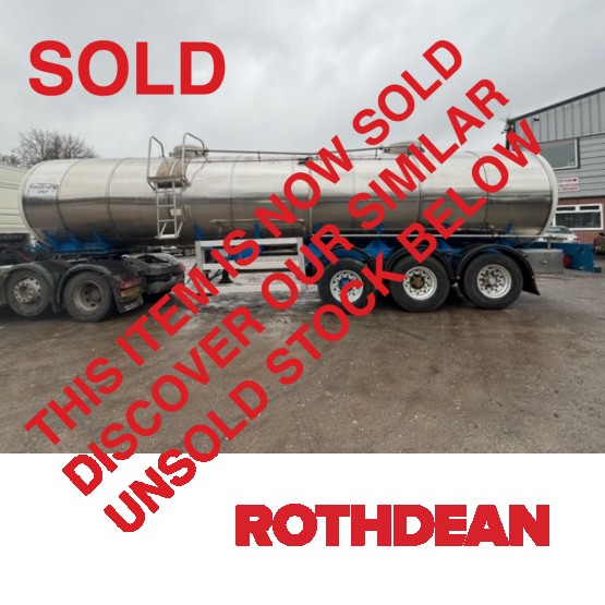 1995 CRANE FRUEHAUF TANKER in Food & Chemical Tankers Trailers