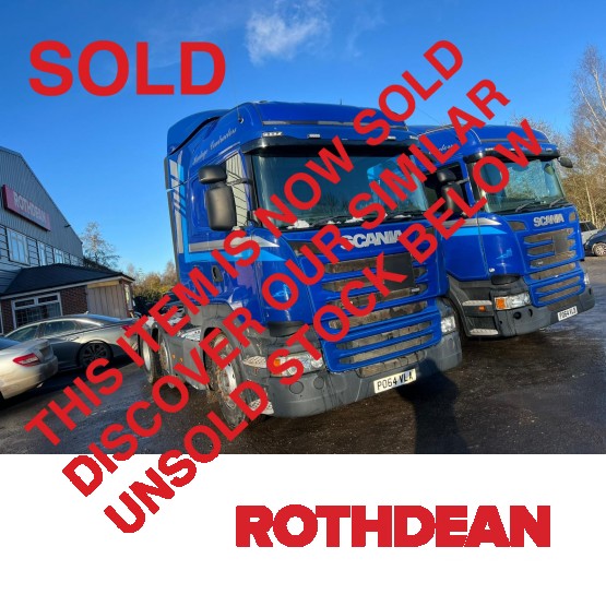 2014 SCANIA R450 in 6x2 Tractor Units