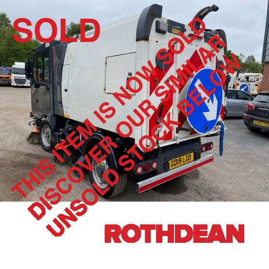 2019 SCARAB M25H ROAD SWEEPER in Compact Sweepers