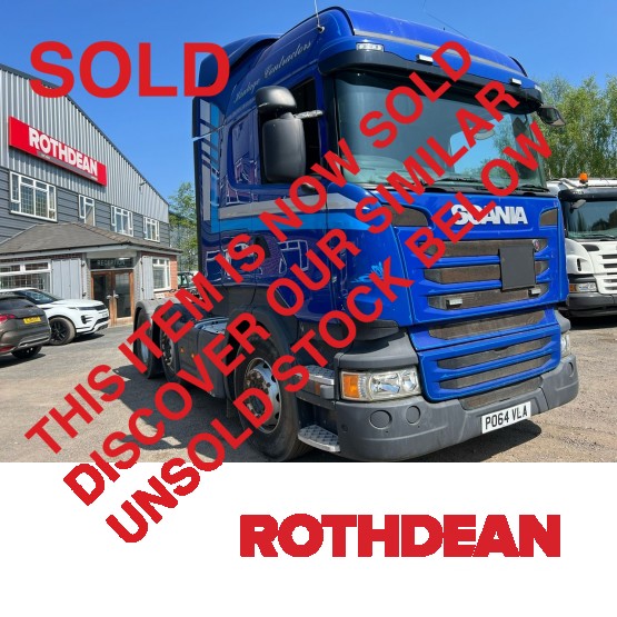 2014 SCANIA R450 in 6x2 Tractor Units