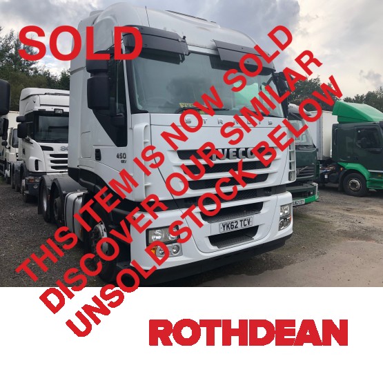2012 IVECO STRALIS 450 in 6x2 Tractor Units