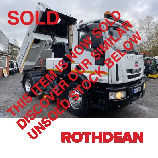 2013 IVECO 150E22 EEV EUROCARGO ROAD SWEEPER in Truck Mounted Sweepers