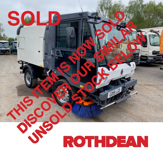 2019 SCARAB M25H ROAD SWEEPER in Compact Sweepers