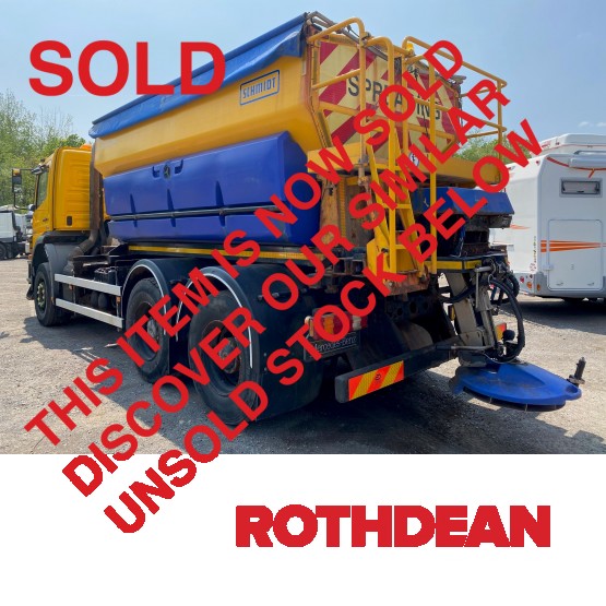2012 MERCEDES 2629 AXOR GRITTER in Gritters