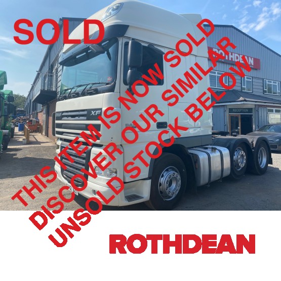 2012 DAF SUPERSPACE CAB XF 105-510 in 6x2 Tractor Units
