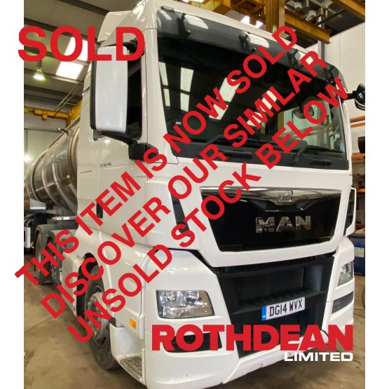 2014 MAN TGX 26.440 in 6x2 Tractor Units