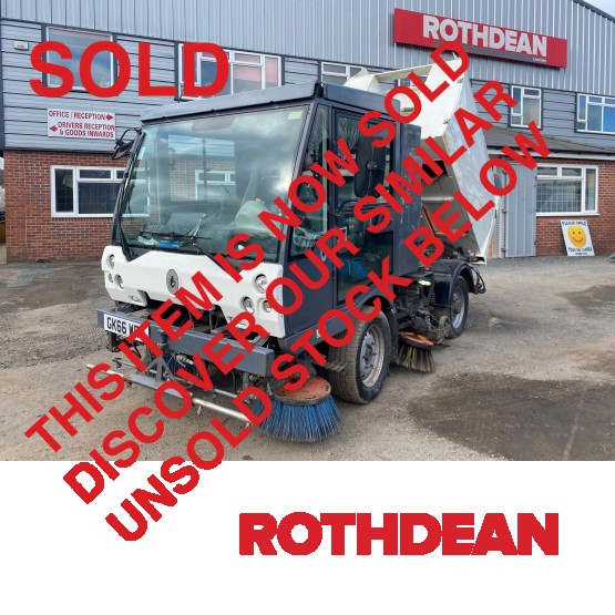 2016 SCARAB M25H ROAD SWEEPER in Compact Sweepers