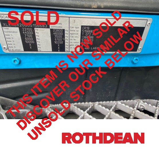 2006 SCANIA R480 in 6x2 Tractor Units