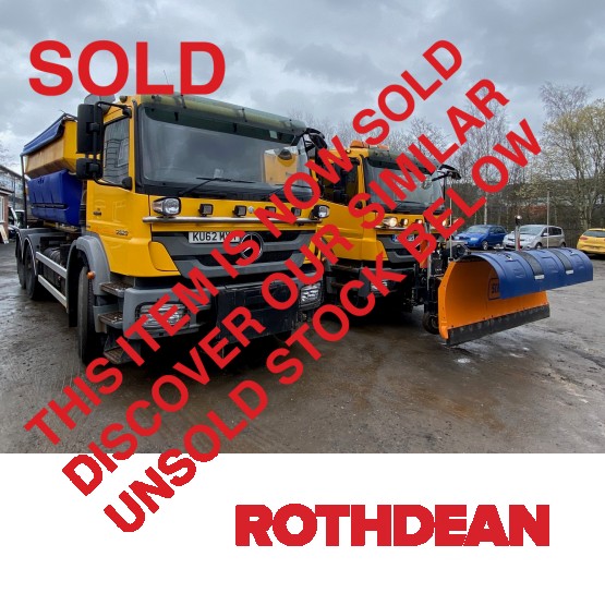 2012 MERCEDES 2629 AXOR GRITTER in Gritters