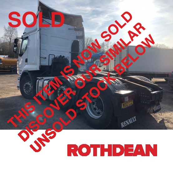 2012 RENAULT 460 DXI PREMIUM PRIVILAGE in 6x2 Tractor Units