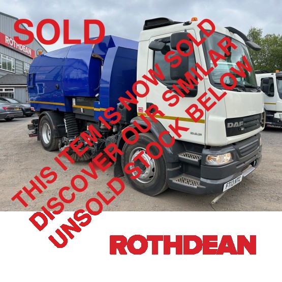 2013 DAF LF55-220 ROAD SWEEPER in Truck Mounted Sweepers