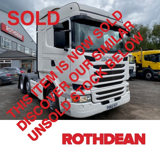2015 SCANIA R450 in 6x2 Tractor Units