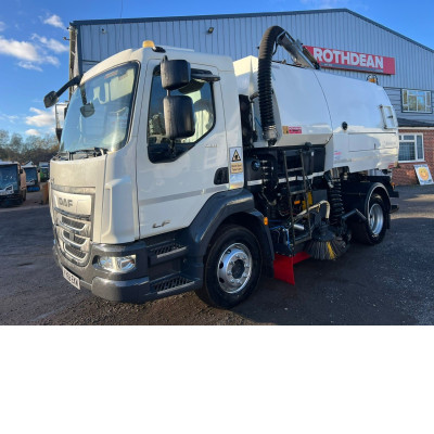 2018 DAF LF230 ROAD SWEEPER