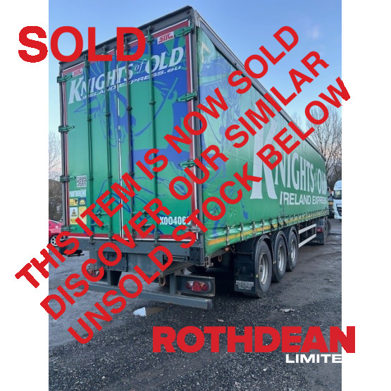2016 SDC CURTAIN SIDER in Curtain Siders Trailers