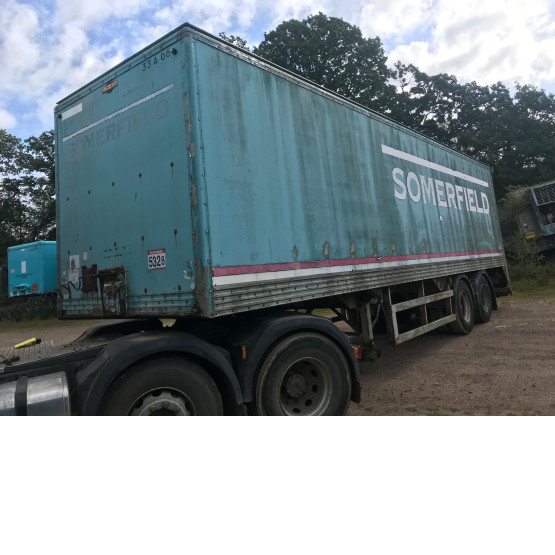 1995 Don Bur 33\\\' BOX TANDEM in Box Trailers Trailers
