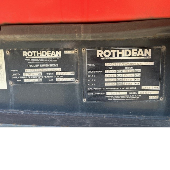 2022 Rothdean BULK TIPPER in Tipper Trailers Trailers