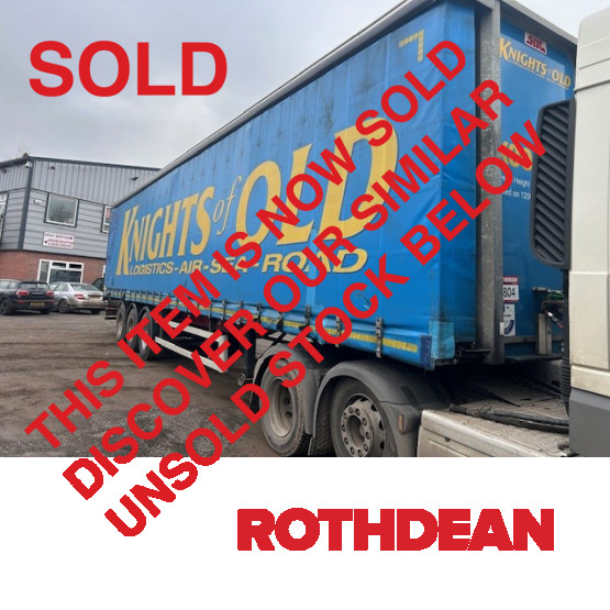 2016 SDC CURTAIN SIDED in Curtain Siders Trailers
