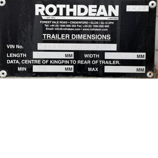 2025 Rothdean VAC TANK in Vacuum Tankers Trailers