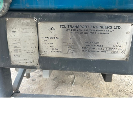 2009 TCL  in Vacuum Tankers Trailers
