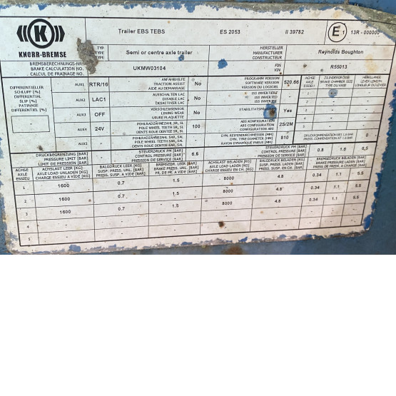 2004 BOUGHTON DRAWBAR in Flat Trailers Trailers