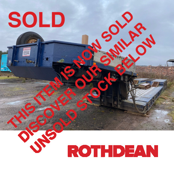 1985 NOOTEBOOM LOW LOADER in Lowloaders Trailers