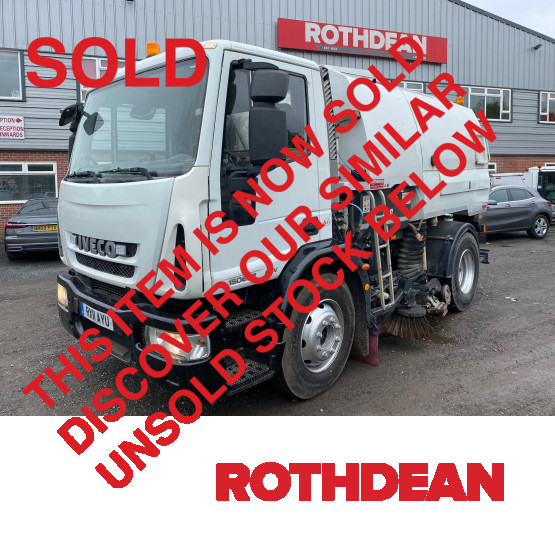 2011 IVECO 150E22EEV EUROCARGO ROAD SWEEPER in Truck Mounted Sweepers
