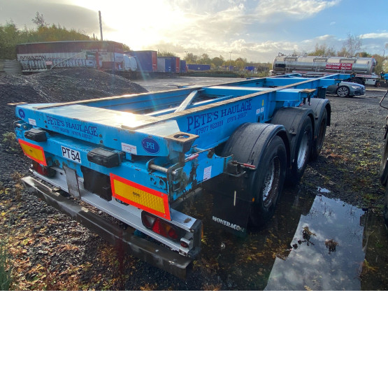 2008 MONTRACON SLIDING SKELETAL TRAILER in Skeletal Trailers Trailers