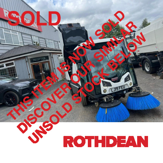 2019 JOHNSTON C202 ROAD SWEEPER in Compact Sweepers
