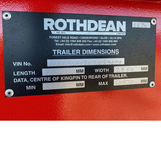 2023 Rothdean Rothdean Tipper in Tipper Trailers Trailers