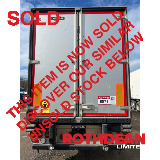 2012 CHEREAU REFRIGERATED TRAILER in Refrigerated (Fridge) Trailers