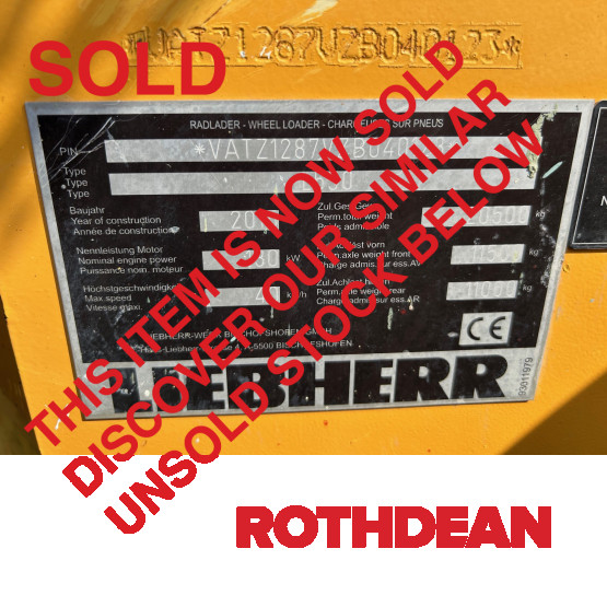 2015 LIEBHERR L550 in Loaders