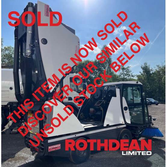 2019 JOHNSTON CX202 ROAD SWEEPER in Compact Sweepers