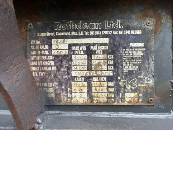 2004 Rothdean VACUUM TANKER in Vacuum Tankers Trailers