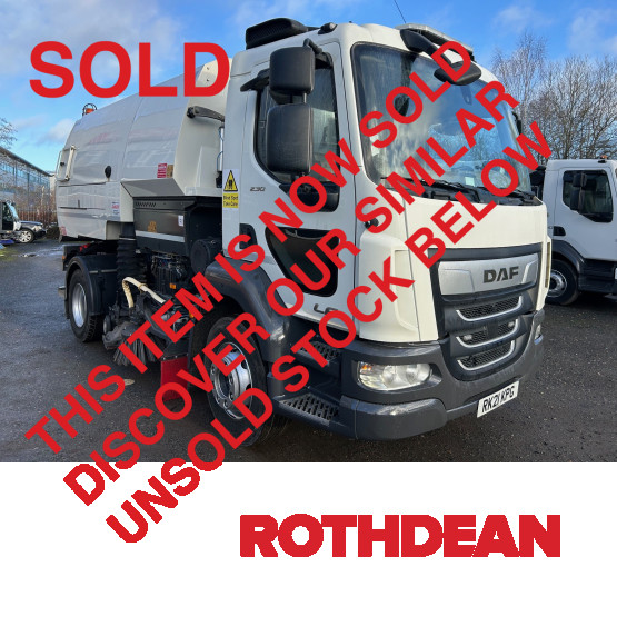 2021 DAF ROAD SWEEPER in Truck Mounted Sweepers