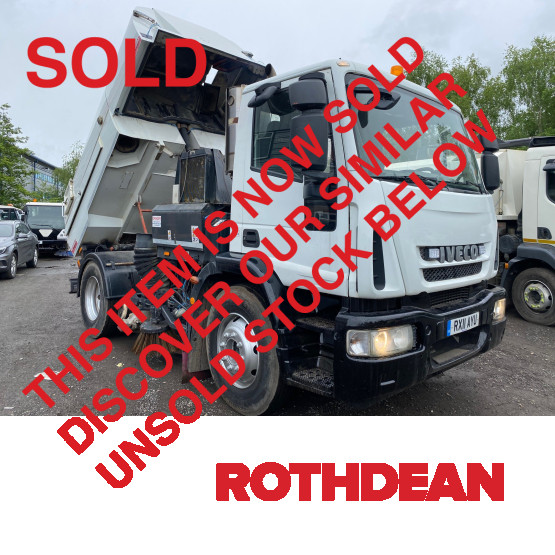 2011 IVECO 150E22EEV EUROCARGO ROAD SWEEPER in Truck Mounted Sweepers